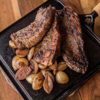 Cooking pork chop in oven