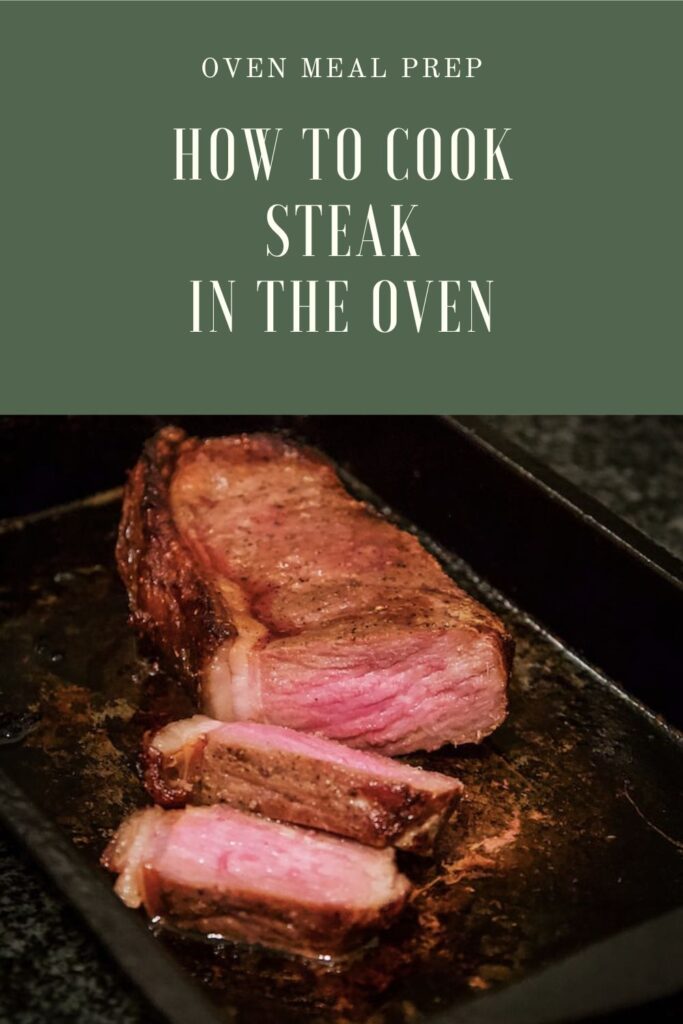 How to cook steak in oven